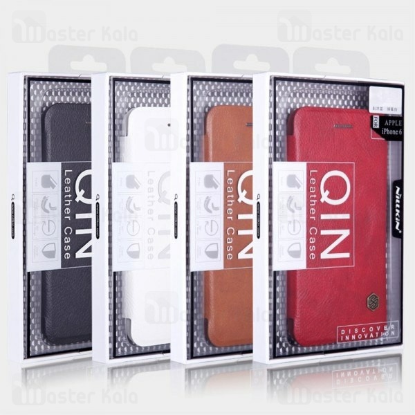 کیف چرمی Samsung Galaxy S6 Edge Nillkin Qin Leather Case