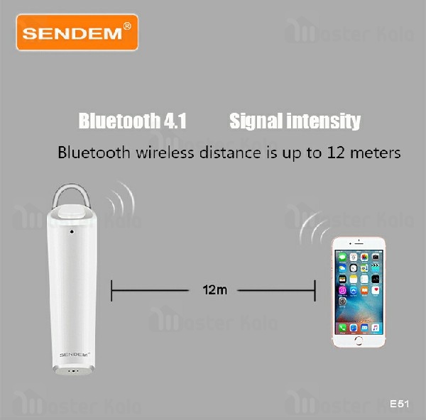 هندزفری بلوتوث تک گوش Sendem E51 Wireless Earphone