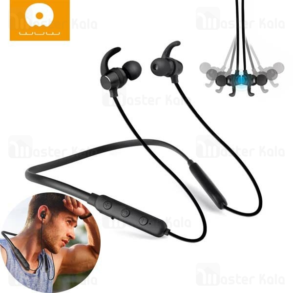 هندزفری بلوتوث WUW R37 Sport Earphone طراحی گردنی و مگنتی