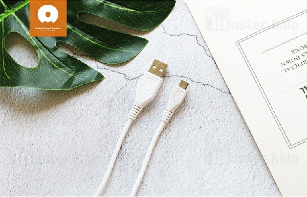 کابل شارژ میکرو یو اس بی WUW X85 Charge Cable طول 1 متر با توان 2 آمپر