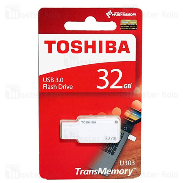 فلش مموری 32 گیگابایت توشیبا Toshiba U303 USB 3.0 Transmemory