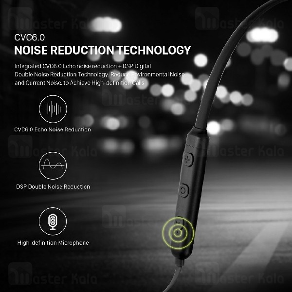 هندزفری بلوتوث هوکو НОСО ES11 Sport Wireless Earphone طراحی مگنتی و ضد آب