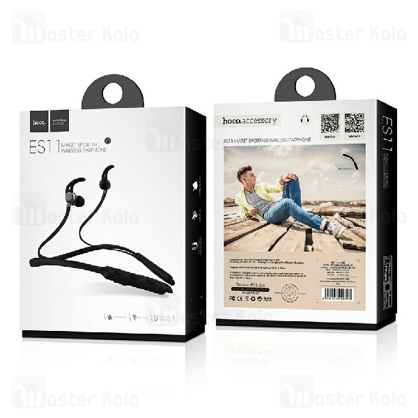 هندزفری بلوتوث هوکو НОСО ES11 Sport Wireless Earphone طراحی مگنتی و ضد آب