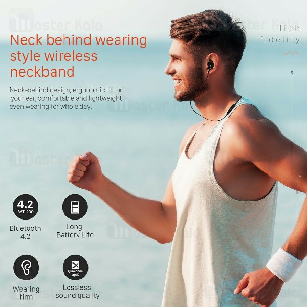 هندزفری بلوتوث هوکو НОСО ES11 Sport Wireless Earphone طراحی مگنتی و ضد آب
