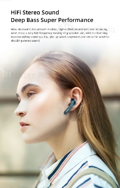 هندزفری بلوتوث دوتایی اوی Awei T10C True Wireless Earphones دارای کیس شارژ