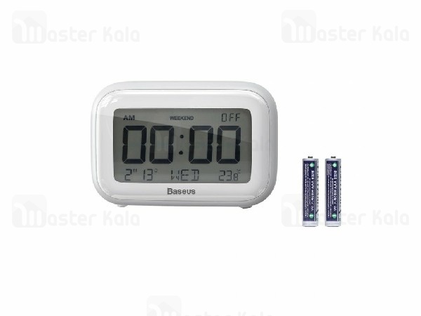 ساعت زنگدار بیسوس Baseus Household Appliance Subai Clock ACLK-A02 طراحی رومیزی