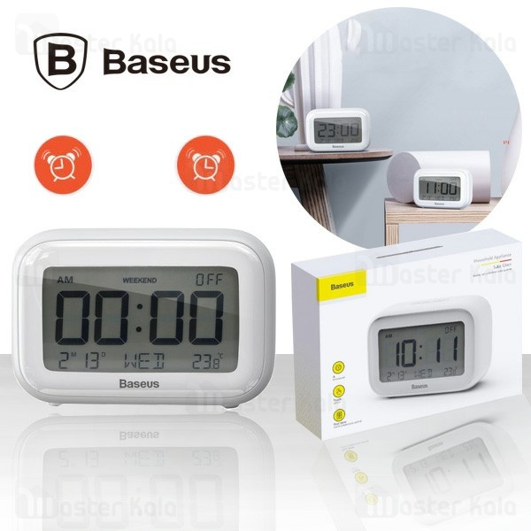 ساعت زنگدار بیسوس Baseus Household Appliance Subai Clock ACLK-A02 طراحی رومیزی