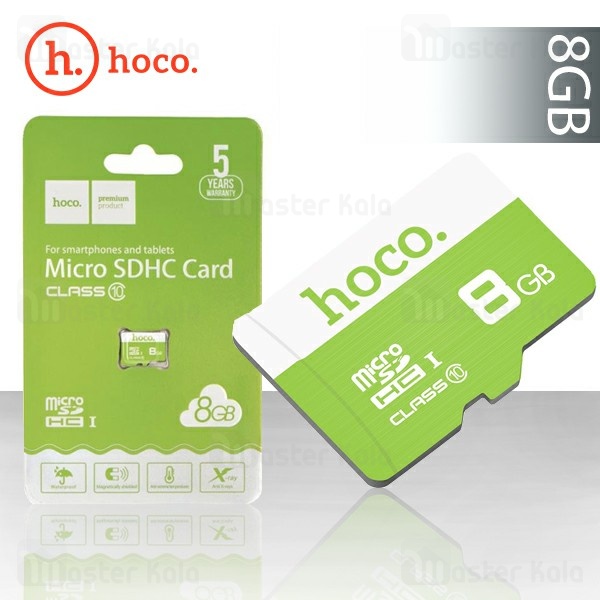 کارت حافظه میکرو اس دی 8 گیگابایت هوکو Hoco TF Card Micro-SD Class 10 8GB