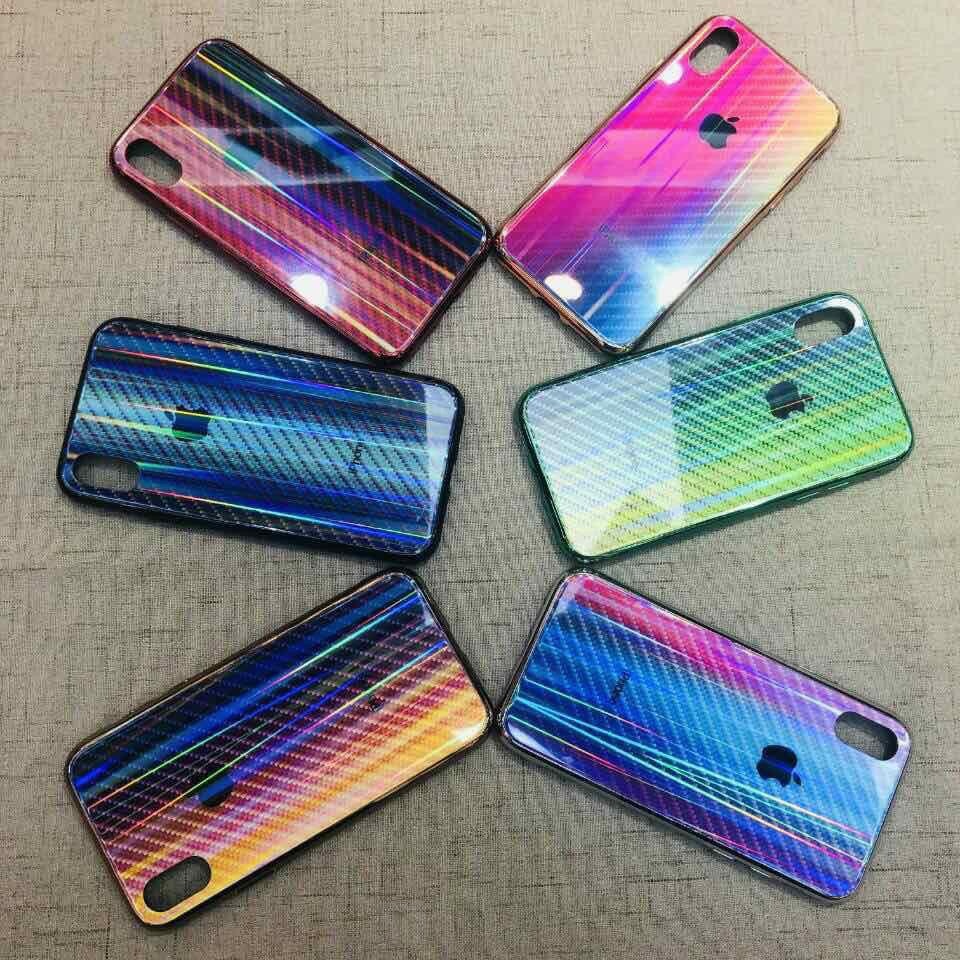 قاب Apple iPhone X / XS Aurora Laser Fiber Case