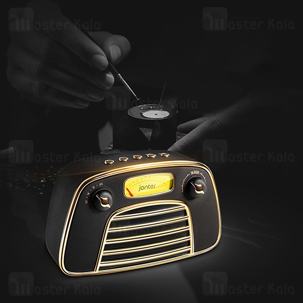 اسپیکر بلوتوث جانتر Jonter M3 Radio Bluetooth Speaker دارای رادیو