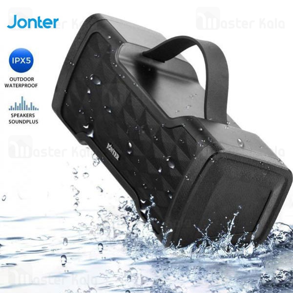 اسپیکر بلوتوث جانتر Jonter M91 24W IPX5 Bluetooth Speaker رم خور و ضدآب