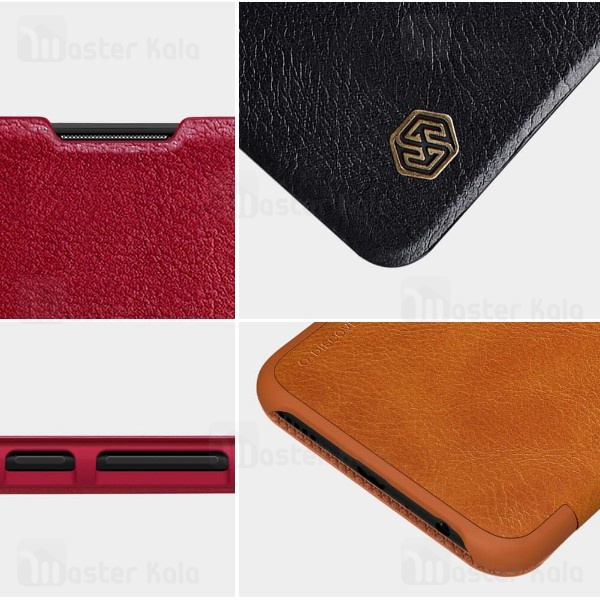 کیف چرمی Huawei Honor 20 Lite Nillkin Qin Leather Case
