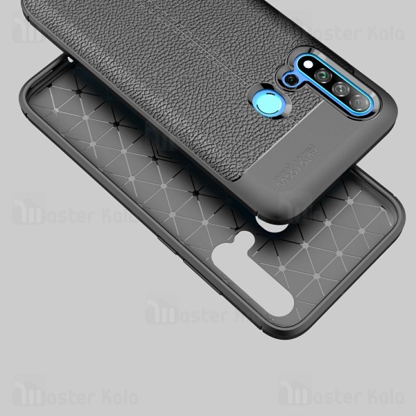 قاب طرح چرم Huawei Nova 5i / P20 Lite 2019 Auto Focus Jelly Case