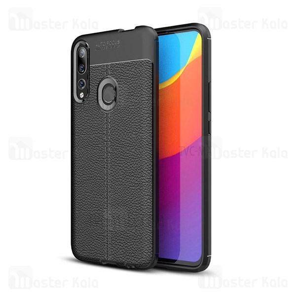 قاب طرح چرم Huawei Y9 Prime 2019 / Honor 9x Global Auto Focus Jelly Case