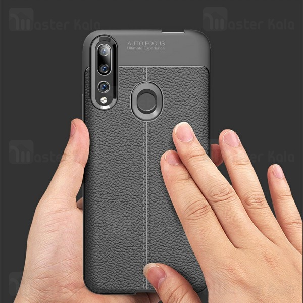 قاب طرح چرم Huawei Y9 Prime 2019 / Honor 9x Global Auto Focus Jelly Case