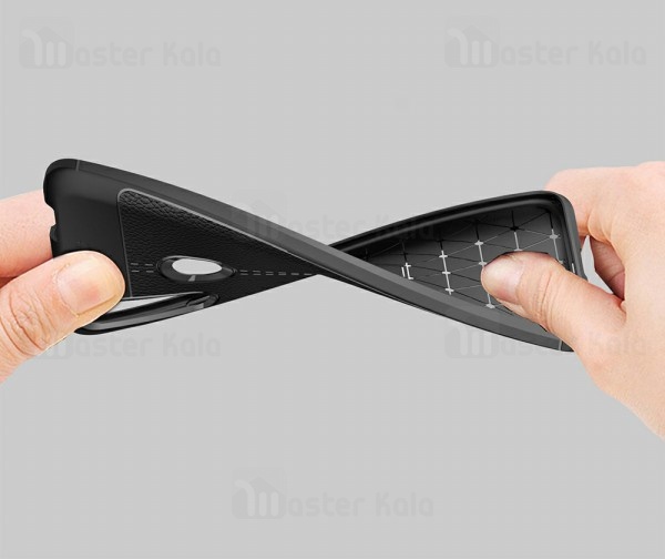 قاب طرح چرم Huawei Y9 Prime 2019 / Honor 9x Global Auto Focus Jelly Case