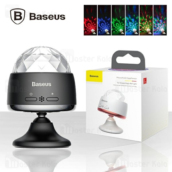 رقص نور بیسوس Baseus Household Appliance Crystal Magic BALL ACMQD-01 هماهنگ با ریتم موسیقی