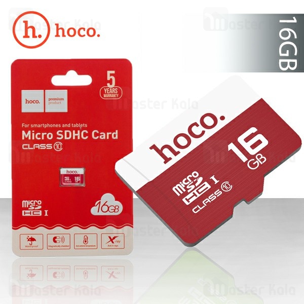 کارت حافظه میکرو اس دی 16 گیگابایت هوکو Hoco TF Card Micro-SD Class 10 16GB