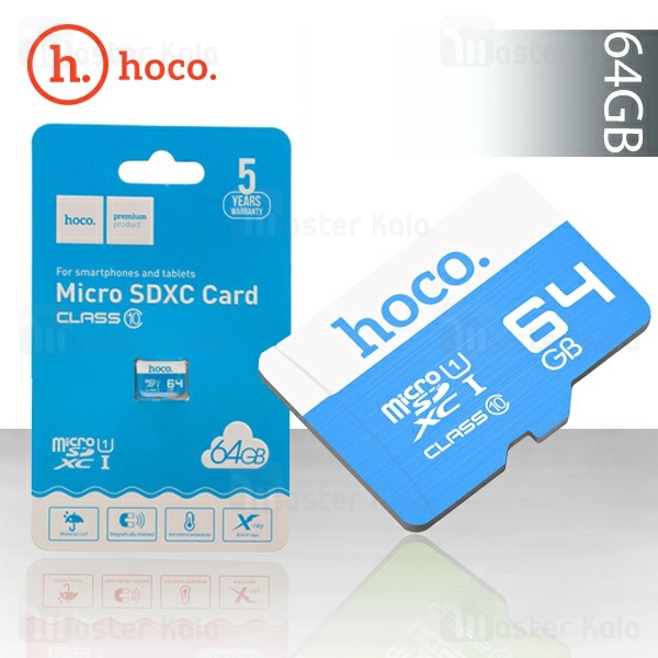 کارت حافظه میکرو اس دی 64 گیگابایت هوکو Hoco TF Card Micro-SD Class 10 64GB