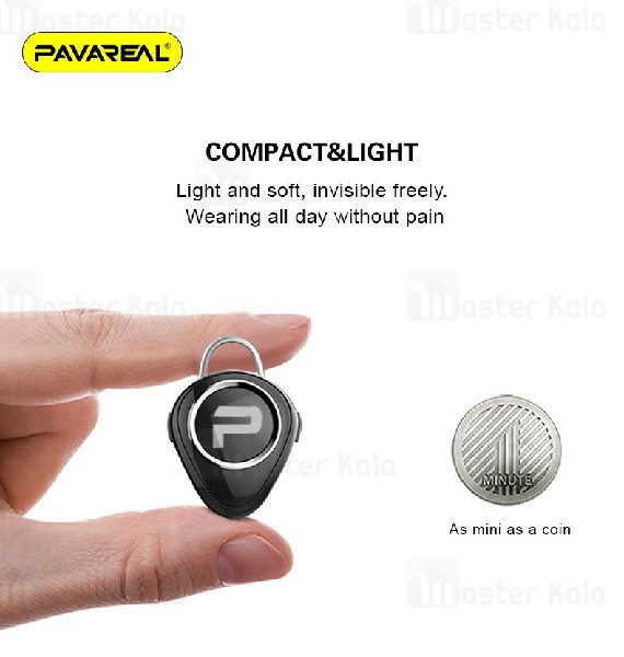 هندزفری بلوتوث تک گوش Pavareal PA-BT65 Mini Bluetooth Headset