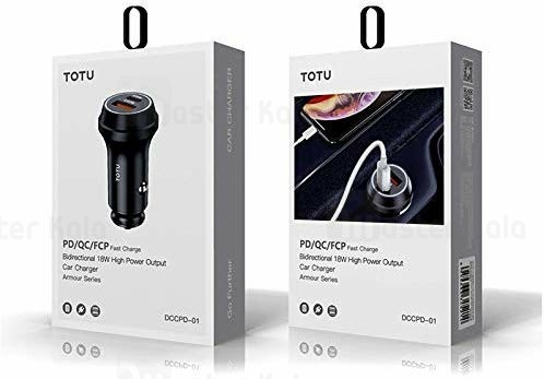 شارژر فندکی فست شارژ توتو TOTU DCCPD-01 Armour QC3.0 Car Charger