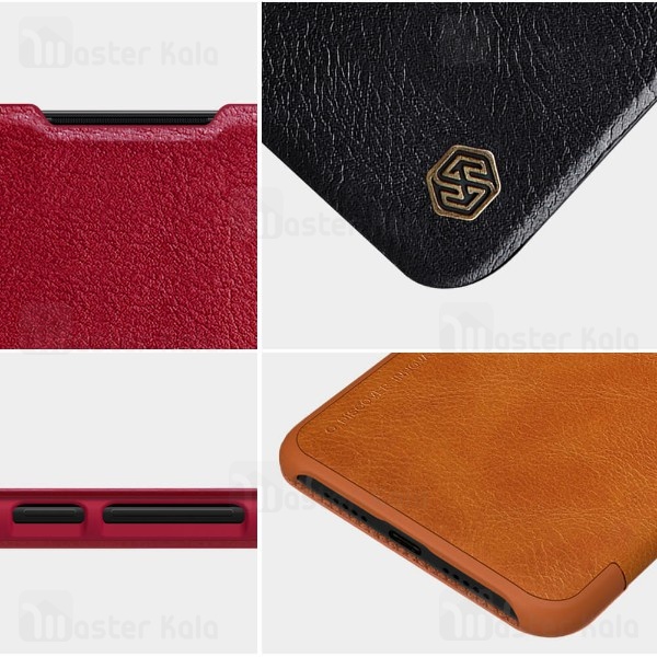 کیف چرمی نیلکین شیائومی Xiaomi Mi CC9 / Mi 9 Lite Nillkin Qin Leather Case