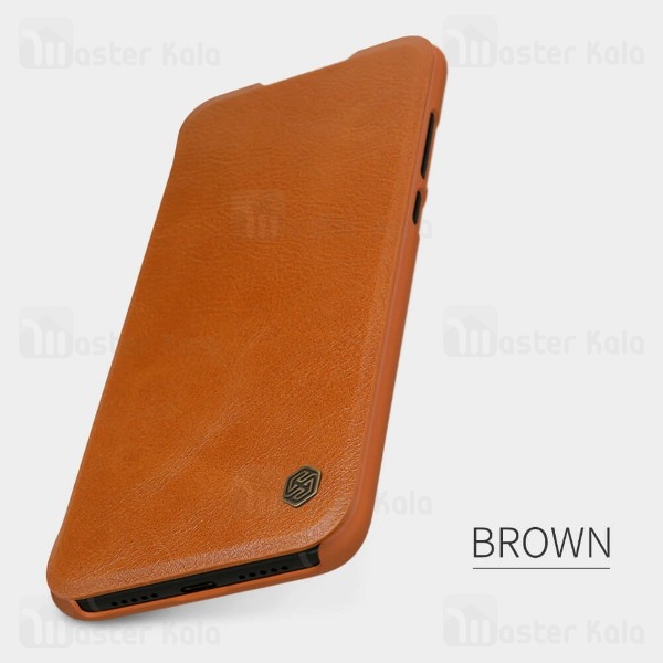 کیف چرمی نیلکین شیائومی Xiaomi Mi CC9 / Mi 9 Lite Nillkin Qin Leather Case