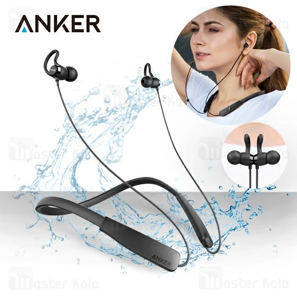 هندزفری بلوتوث گردنی انکر Anker A3271 SoundBuds Rise Ear-Hook طراحی مگنتی