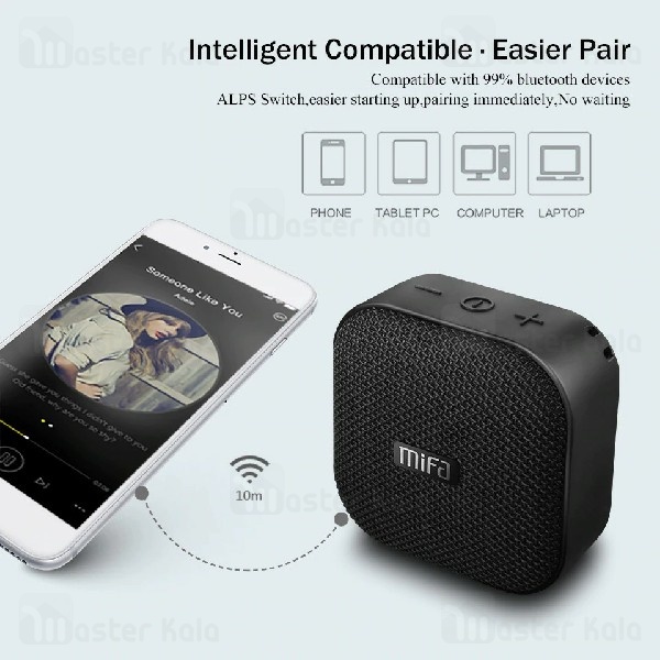 اسپیکر بلوتوث میفا Mifa A1 IP56 Bluetooth Speaker رم خور و ضدآب