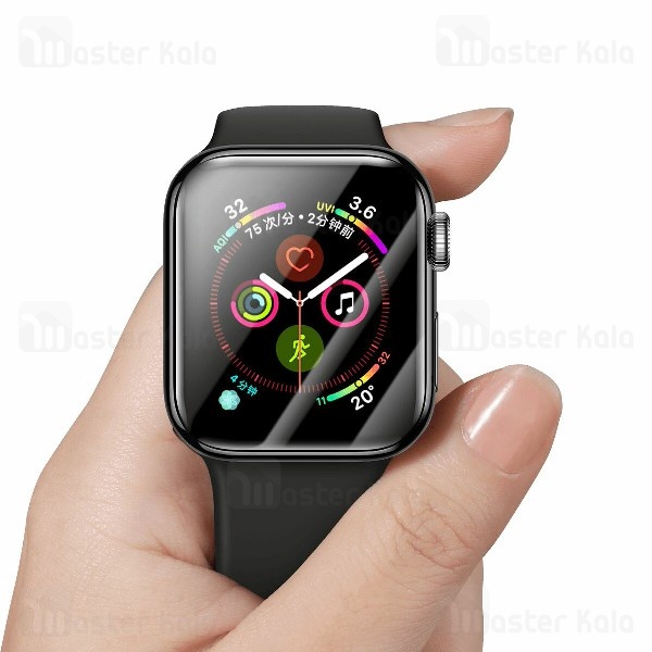 محافظ نانو تمام صفحه اپل واچ Baseus Screen Protector Apple Watch 6 / SE / 5 / 4 44mm SGAPWA4-H01