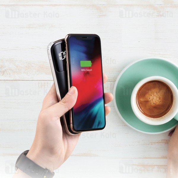 پاوربانک وایرلس Momax QPower Air 2 IP90 10000mAh Wireless Power Bank 3A