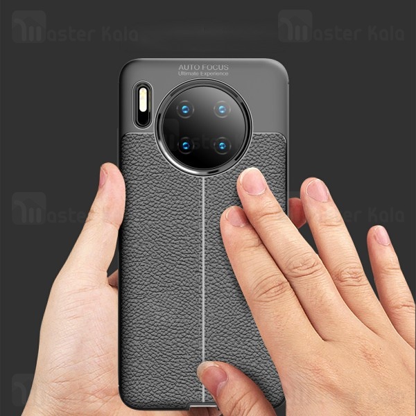قاب طرح چرم Huawei Mate 30 Pro Auto Focus Jelly Case