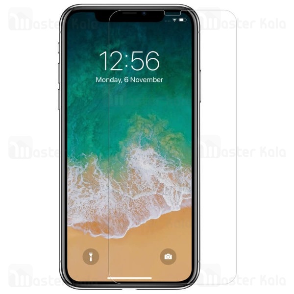 محافظ صفحه شیشه ای نیلکین آیفون Apple iPhone 11 Pro / X / XS Nillkin H+ Pro + محافظ لنز