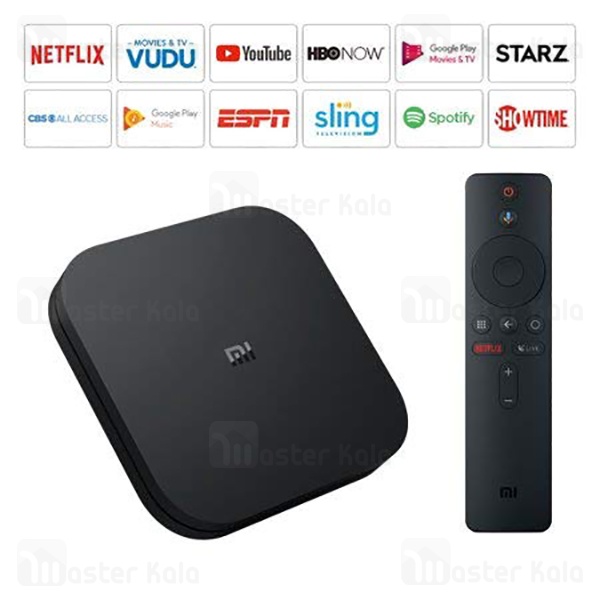 اندروید باکس شیائومی Xiaomi Mi Box S 4K Android TV MDZ-22-AB - گلوبال