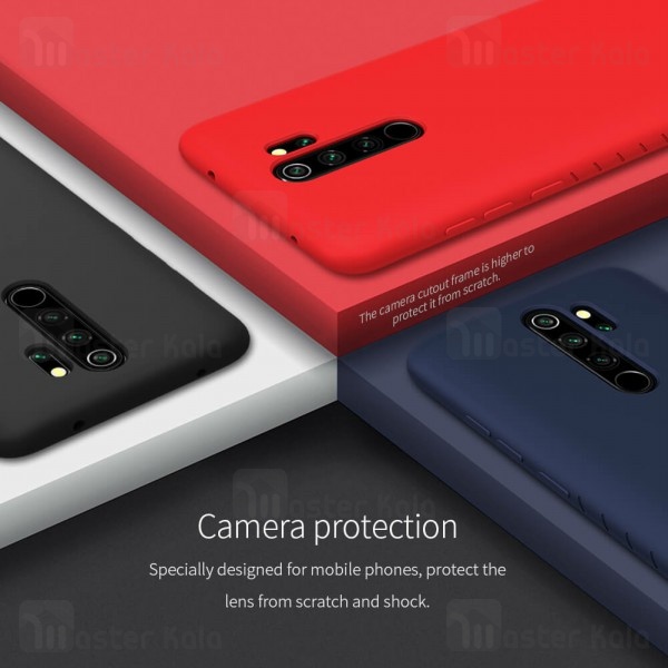 قاب محافظ نیلکین شیائومی Xiaomi Redmi Note 8 Pro Nillkin Rubber Wrapped case