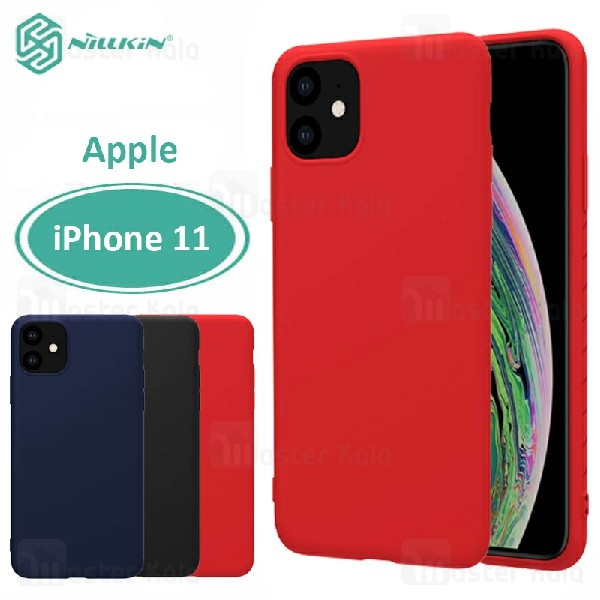 قاب محافظ نیلکین اپل Apple iPhone 11 Nillkin Rubber Wrapped case