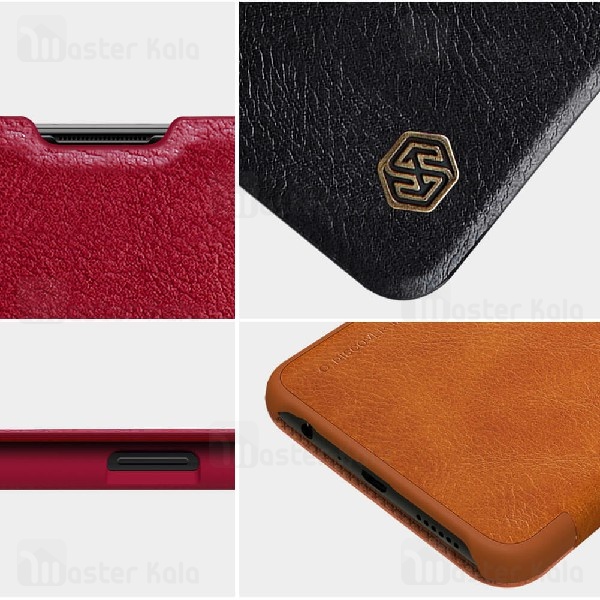 کیف چرمی Samsung Galaxy A10s Nillkin Qin Leather Case