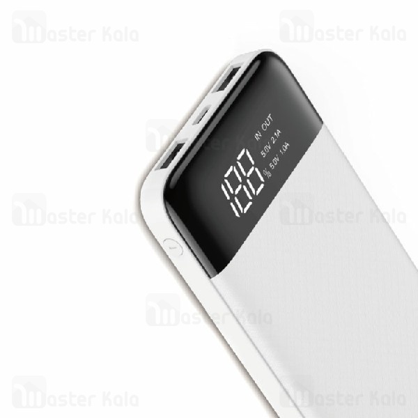 پاوربانک 10000 میلی آمپر وریتی Verity PU109 Power Bank توان 2.1 آمپر