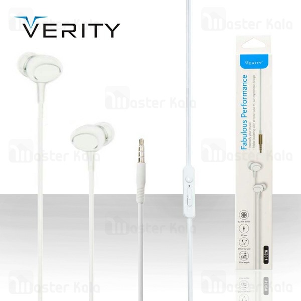 هندزفری سیمی وریتی Verity V-E62W Stereo Headphones