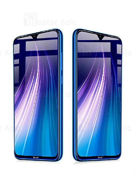 محافظ صفحه نانو سرامیک تمام صفحه و تمام چسب شیائومی Xiaomi Redmi Note 8 Glass