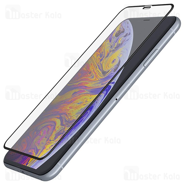 محافظ صفحه شیشه ای تمام صفحه و تمام چسب آیفون Apple iPhone 11 / XR Glass TPU Mocoson