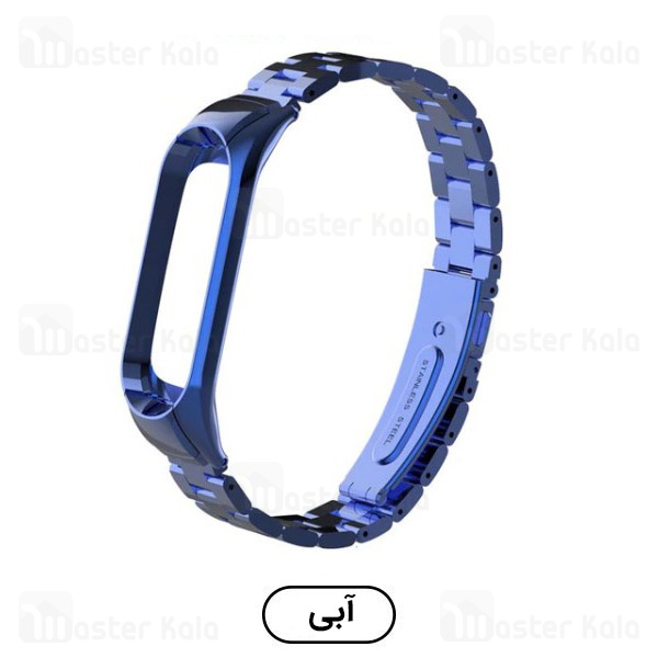 بند فلزی دستبند سلامتی شیائومی Xiaomi Mi Band 4 Metal Strap