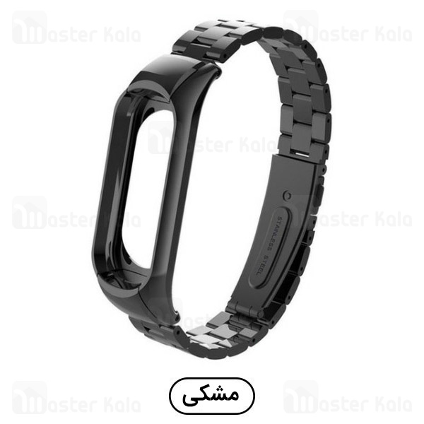 بند فلزی دستبند سلامتی شیائومی Xiaomi Mi Band 4 Metal Strap