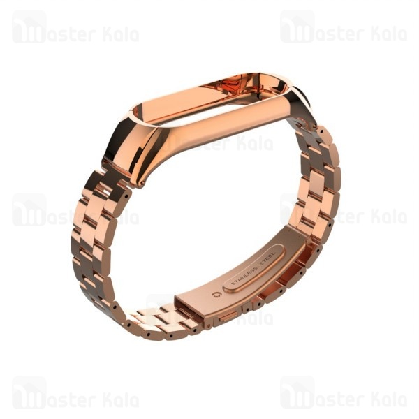 بند فلزی دستبند سلامتی شیائومی Xiaomi Mi Band 4 Metal Strap
