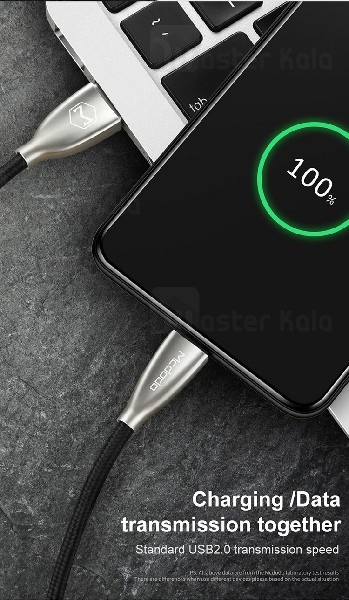 کابل میکرو یو اس بی مک دودو Mcdodo CA-591 Micro USB Cable توان 4 آمپر