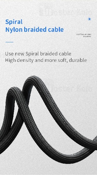 کابل آیفونی Joyroom S-M391 Walker Lightning Spring Cable 2.4A