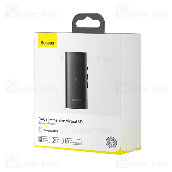 گیرنده صوتی بلوتوثی بیسوس Baseus BA03 Immersive Virtual 3D Wireless Audio Receiver NGBA03-01