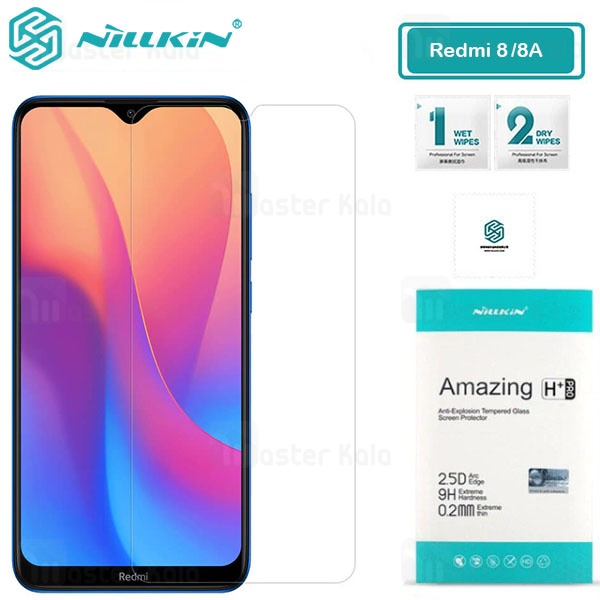 محافظ صفحه شیشه ای نیلکین شیائومی Xiaomi Redmi 8 / Redmi 8A Nillkin H+ Pro