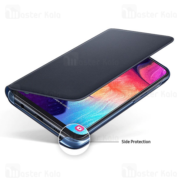 کیف هوشمند اصلی سامسونگ Samsung Galaxy A50 Wallet Cover EF-WA505PBEGWW