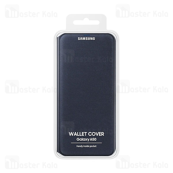 کیف هوشمند اصلی سامسونگ Samsung Galaxy A50 Wallet Cover EF-WA505PBEGWW